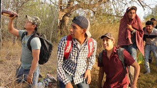 La vida del Mojado La travesia en busca del sueño  Americano! Rescatado de milagro,