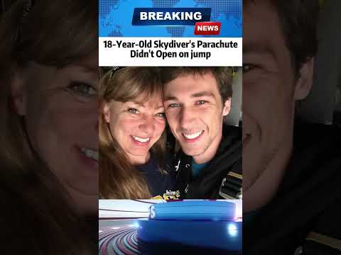 18-Year-0ld Skydiver's Parachute Didn't Open on jump #news #shorts