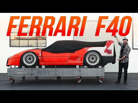 Building Ferrari F40 Tube Chassis Race Car: Authentic Parts & Legal Considerations