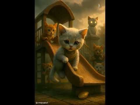 The Cat They Thought Was a Statue… Until It Moved 😺🗿⚡