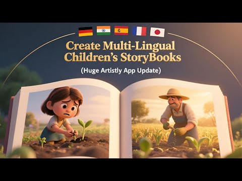 Create Multilingual AI Books & Sell on Amazon KDP (Artistly.ai New Update)