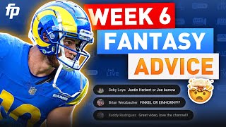 Fitz's Week 9 Rankings, Tiers & Start/Sit Advice (2022 Fantasy Football)