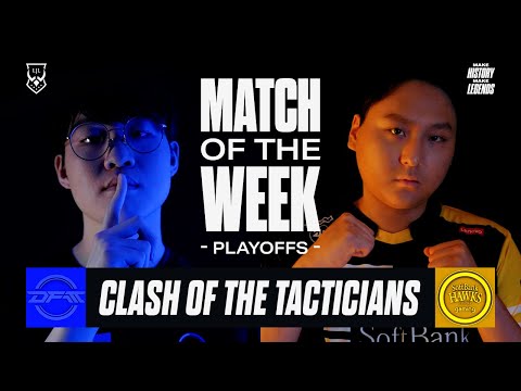 LJL MATCH OF THE WEEK - CRASH OF THE TACTICIANS | Summer Split 2023 Playoffs Round 3 Match 1