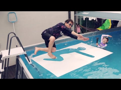 몸으로 퍼즐 맞추기 도전! 라파 실패각?! 😂 | 라임튜브 여름 특집