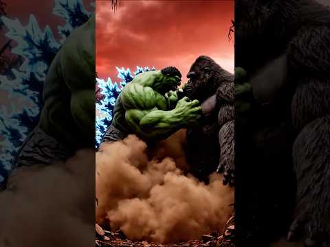Hulk Trapped in the Jungle – But King Kong Turns the Battle Around!I