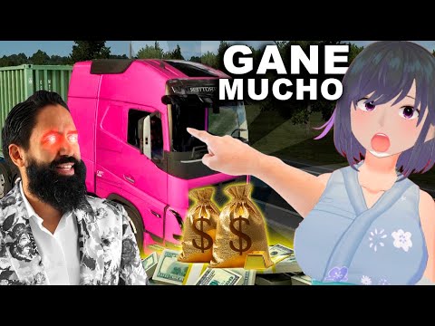 El CONSEJO MILLONARIO Funciona🤑 La Aventura más KAWAII en EuroTruck Simulator 2! Chica Vtuber