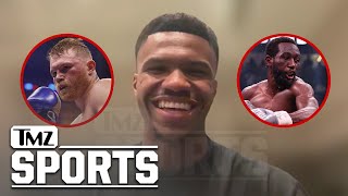 Olympic Boxer Omari Jones Predicts Terence Crawford Will Beat Canelo Alvarez | TMZ Sports