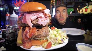 THIS BURGER CHALLENGE SUCKED FROM MAN VS FOOD WITH ADAM RICHMAN... Joel Hansen