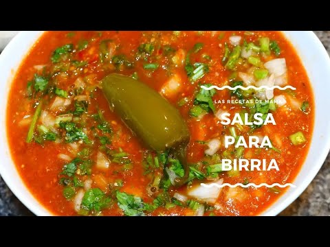 LA MEJOR SALSA PARA BIRRIA / Salsa para birria estilo Jalisco / SALSA ESPECIAL PARA BIRRIA