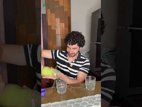 مراتي عملت عصير جبس 😂🍈