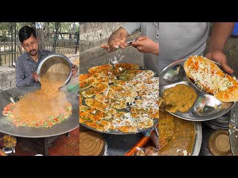 Chole Kulche King Of Ghaziabad In Making From Scratch at Extreme Level | Indian Food