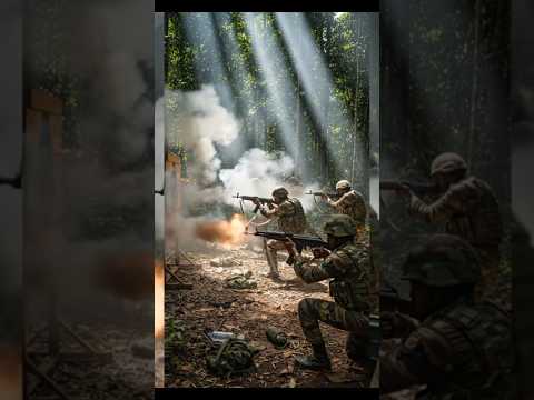 😱Indian Army Jungle Training 🔥Real Firing Practice on Target Range Army Video 2025#army #viralshorts