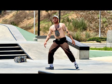 Pro Skater Destroys Skatepark