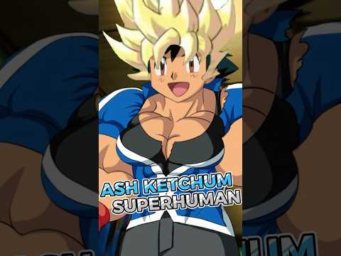 ASH KETCHUM DI ANIME POKEMON ADALAH MANUSIA SUPER #shorts