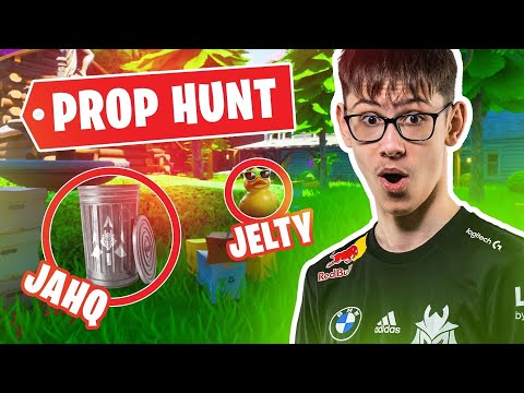 LeTsHe broke the game?! |  Prop Hunt with G2 Fortnite