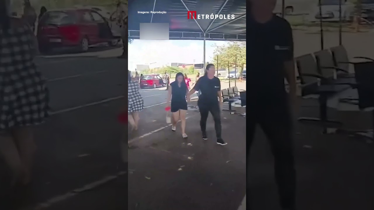 Candidata perde controle do carro e atropela quatro em exame de CNH