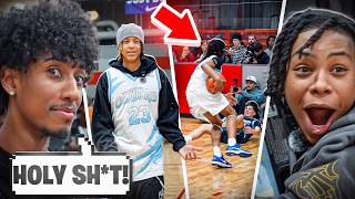 THIS WAS THE ANKLE BREAKER OF THE YEAR IN THIS ELECTRIC AAU REMATCH!