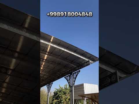 Навес Жиззахга урнатилган +998918004848 #tom #naves #design #construction #home