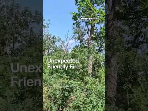 Unexpected Friendly Fire #warinukraine
