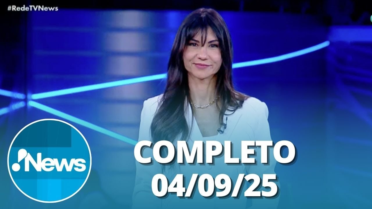 RedeTV News 040925 | Completo