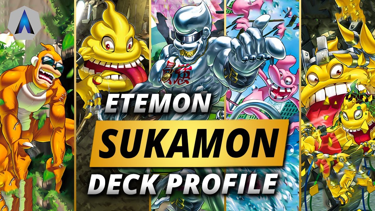TURN THEM INTO POOP! Sukamon & Etemon Deck Profile & Combo Guide! | Digimon Card Game BT11 Format