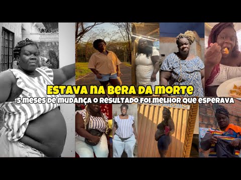 A MUDANÇA ESTÁ ACONTECENDO - MEU PESO - QUANTOS KILO EMAGRECI EM 5 meses