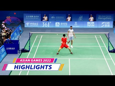 Lakshya vs. Shi Yuqi | Badminton | Men's Team Final | Match 1 |Highlights |Hangzhou 2022 Asian Games