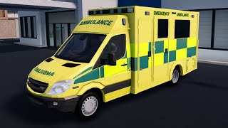 Roblox | Car Crushers 2 | Mercedes-Benz Sprinter Ambulance