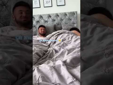 How we sleep after an argument! #shorts