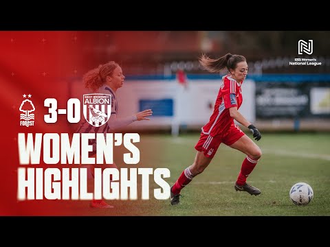 WOMEN'S HIGHLIGHTS | NOTTINGHAM FOREST 3-0 WEST BROMWICH ALBION