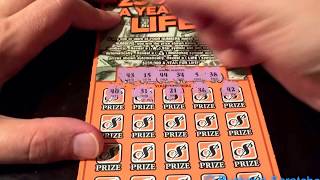 $250,000 A Year For Life! Ohio Lottery Instant Win Ticket