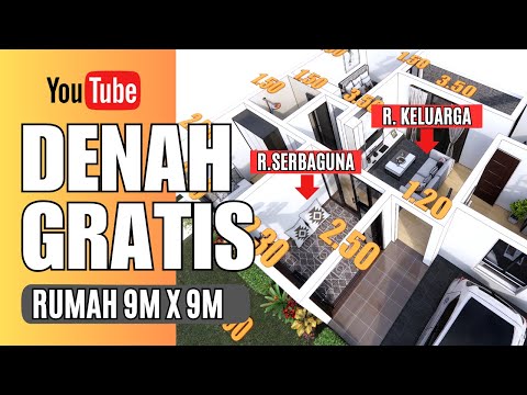 Siapa Sangka Rumah 9x9 Bisa dibuat Nyaman, Menarik Dan Siap Jadi Favorit Keluargamu