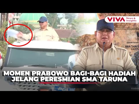 [FULL] Pidato Presiden Prabowo Saat Resmikan SMA Taruna Nusantara di Malang