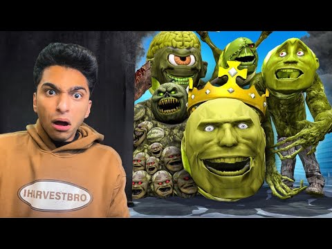 جيش التونج تونج يواجه جيش البطيخ التريند الجديد والحكم لاباليبو في المتاهه الشريره🔥🫡 | Garry's Mod