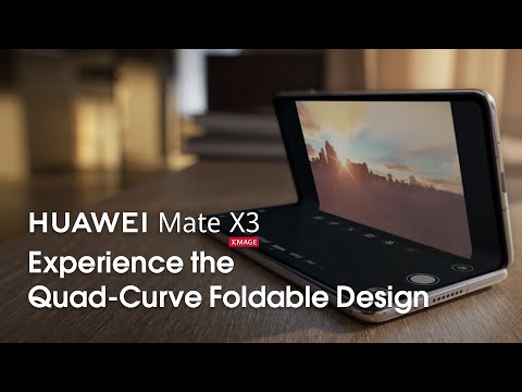 HUAWEI Mate X3 - Quad Curve Foldable Design