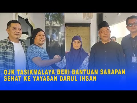 OJK TASIKMALAYA BERI BANTUAN SARAPAN SEHAT KE YAYASAN DARUL IHSAN