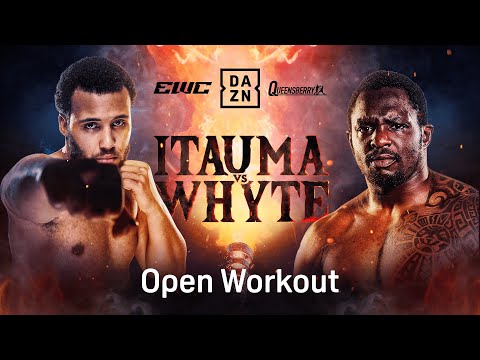 MOSES ITAUMA VS. DILLIAN WHYTE OPEN WORKOUT LIVESTREAM | ESPORTS WORLD CUP FIGHT WEEK