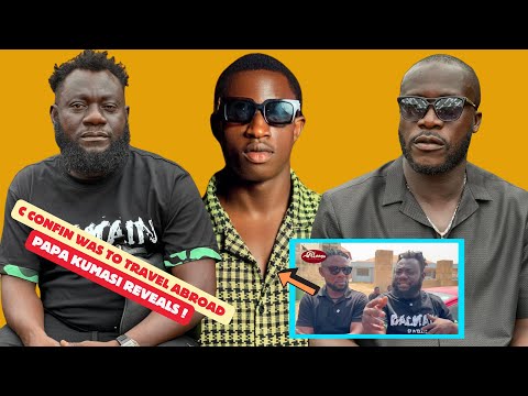 SAD😭 C Confion Was About To Travel, We Never Locked Him In A Room - Papa Kumasi Reveals