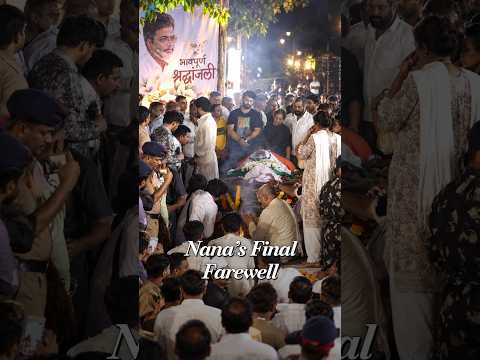 Veteran Actor Nana Patekar Cremated With Full State Honours in Pune