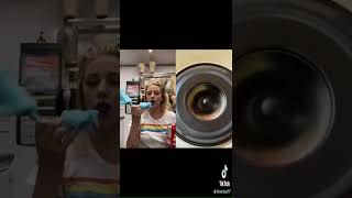 Lili Reinhart Reacts to tiktok Diy #riverdale #shorts
