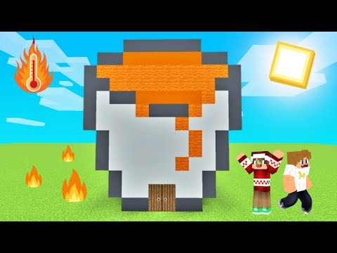 فلم ماين كرافت : دخلت إلى بيت بوكيت اللافا الساخن جدا !!؟🔥🥵