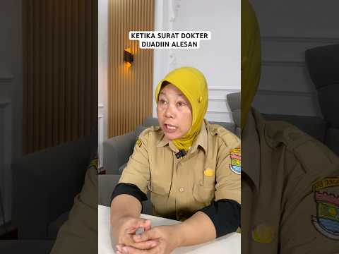 KETIKA SURAT DOKTER DIJADIIN ALESAN #shorts