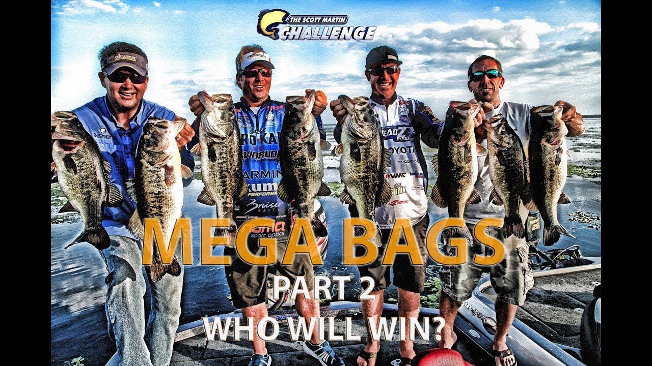 Lake Okeechobee Giant Bass Battle Part 2 - Scott Martin vs. Jacob Wheeler