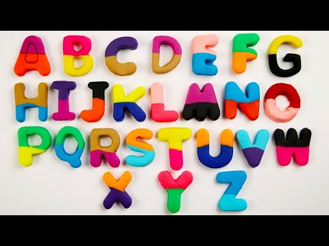 Learn ABC Alphabets with Play Doh for Kids