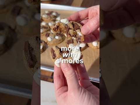Day 3 of More with S'mores: COOKIES! 🍫🔥