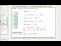Five Number Summary and Quartiles