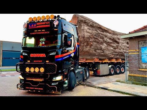 Extreme Fastest Vehicle Logging Truck Operator Dangerous, Modern Wood Truck Skill Driving Awesome