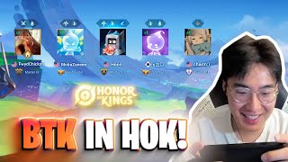 Trying BTK 5 Men Rank In Honor of Kings
