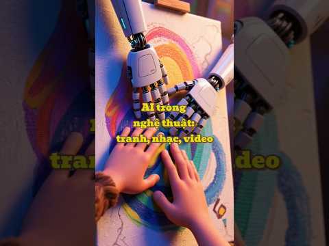 AI trong Nghệ thuật: Sáng tạo tranh, nhạc và video | video 8/10 #shorts