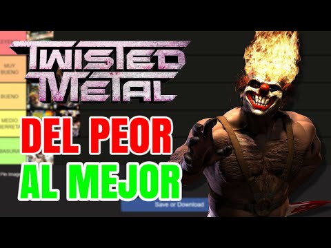 Rankeamos A TODOS LOS JUEGOS de la saga Twisted Metal! ¿Cual fue el mejor? (tier list)